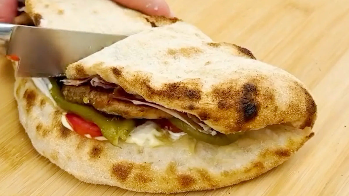 Serranito Panuozzo Recipe: Authentic Andalusian Delight with Serrano Ham & Grilled Pork