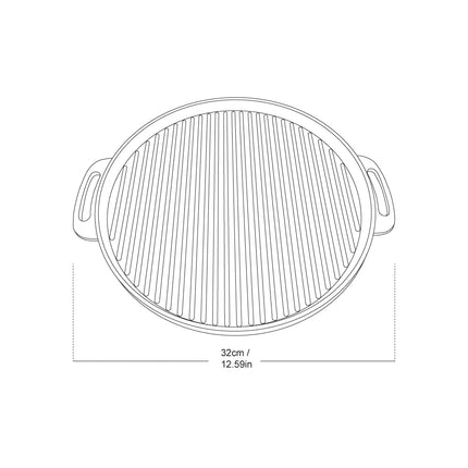 Cast-Iron Griddle Pan