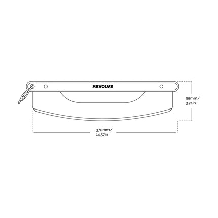 Revolve Mezzaluna Pizza Cutter