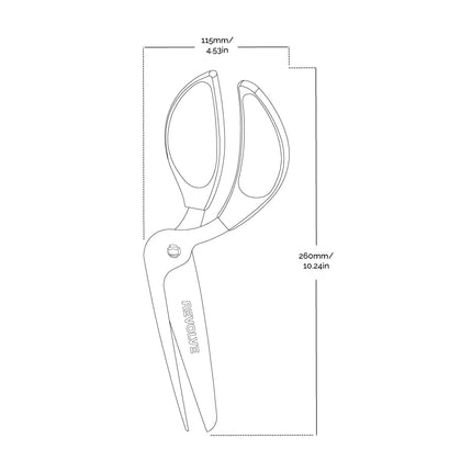 Revolve Pizza Scissors