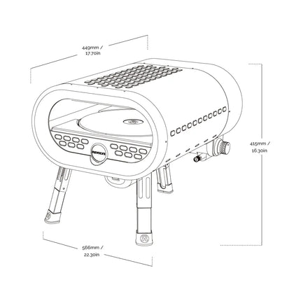 Revolve Pizza Oven